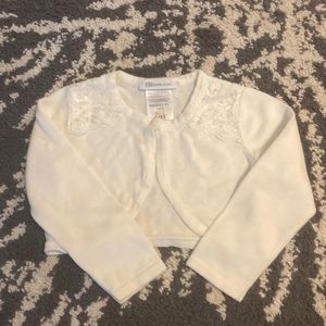 White Shrug Size 3T